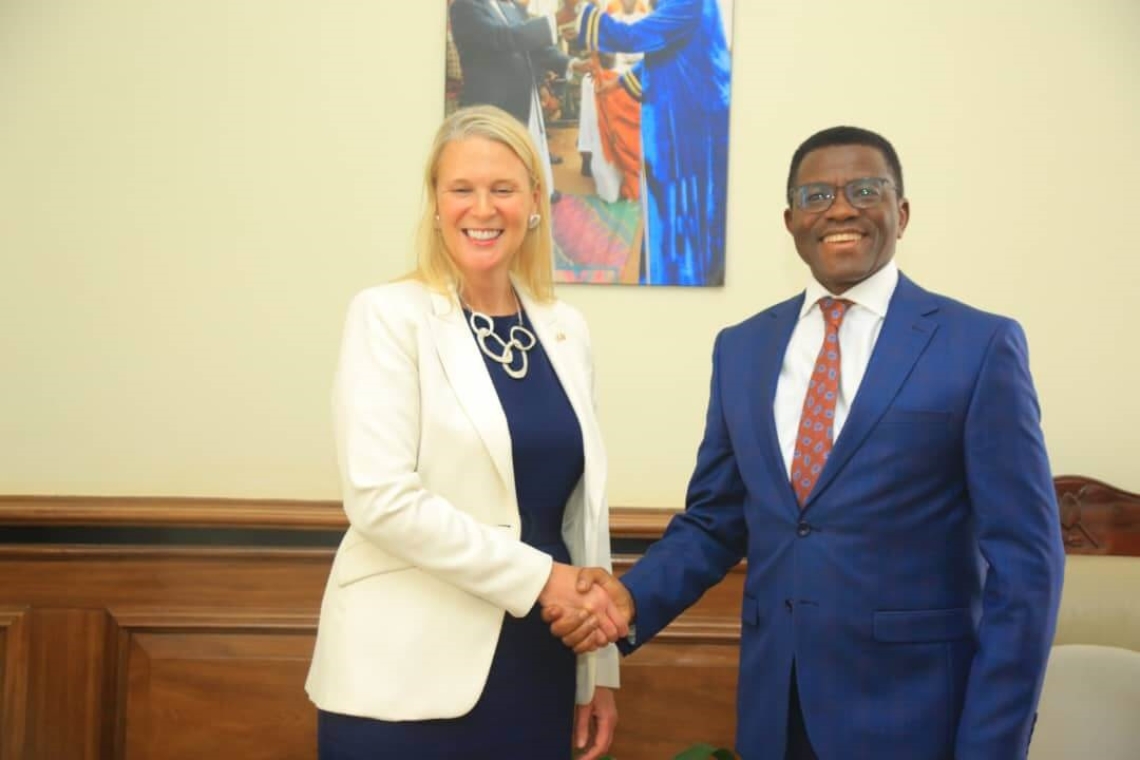 Katikkiro Mayiga meets the new British High Commissioner, strengthens cooperation